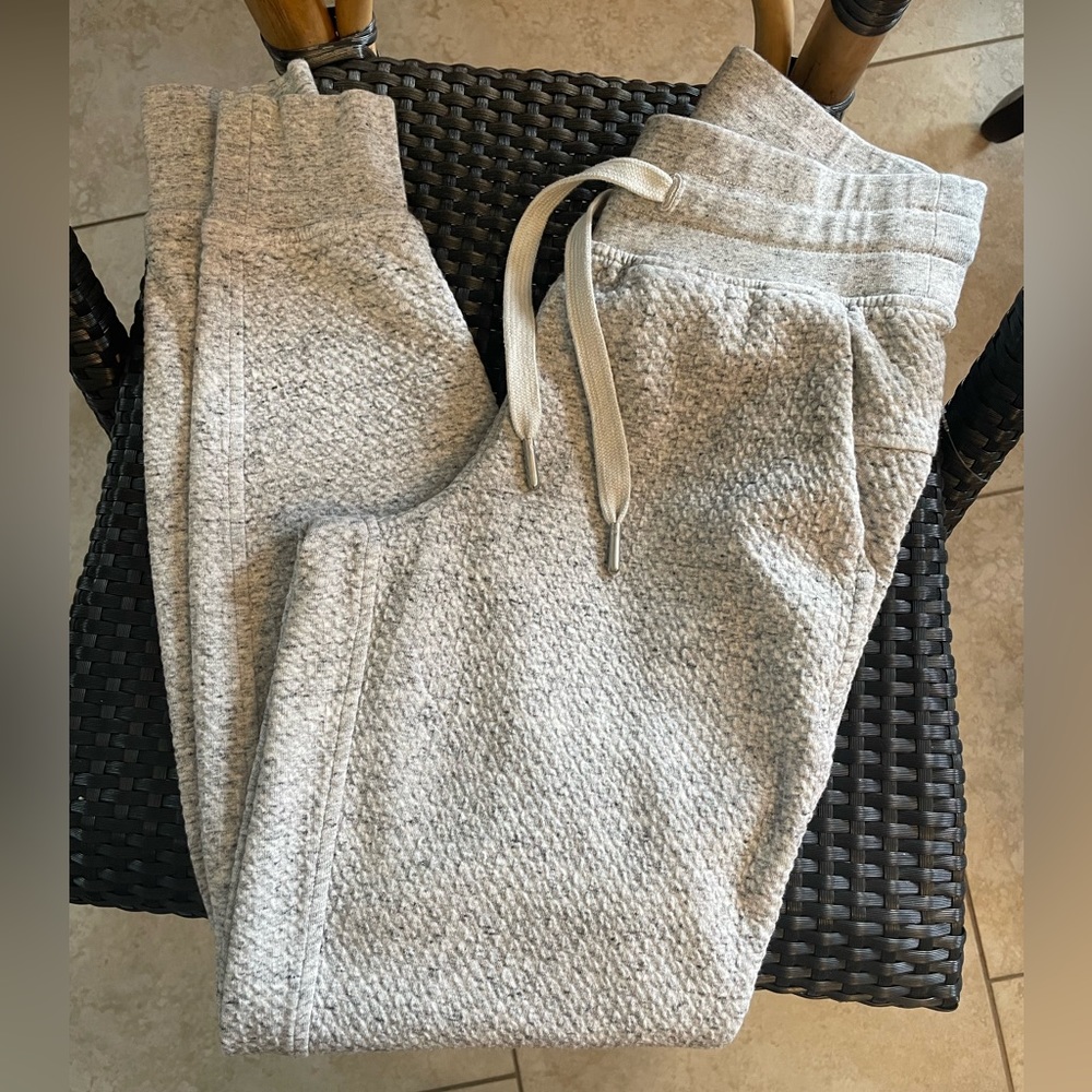 Textured Warm Down Jogger